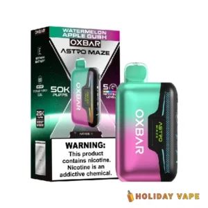 Watermelon Apple Gush Oxbar Astro Maze 50K Disposable Vape