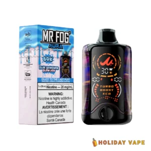 Blue Rancher Blow Pop - Mr Fog Aura 60k Puffs - Disposable Vape