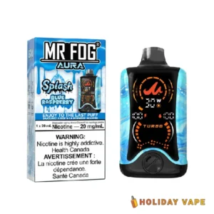 Blue Raspberry - Mr Fog Aura 60K Puffs - Splash Edition - Disposable Vape