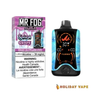 Grape - Mr Fog Aura 60K Puffs - Splash Edition - Disposable Vape