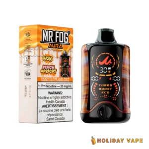 Peach Apricot - Mr Fog Aura 60k Puffs - Disposable Vape
