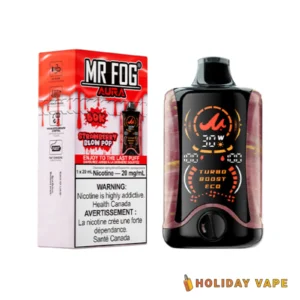 Strawberry Blow Pop - Mr Fog Aura 60k Puffs - Disposable Vape
