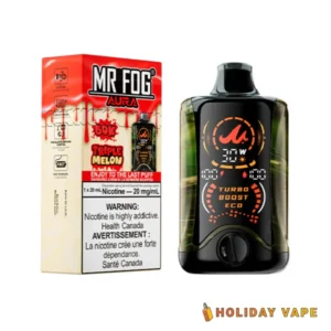 Triple Melon - Mr Fog Aura 60k Puffs - Disposable Vape